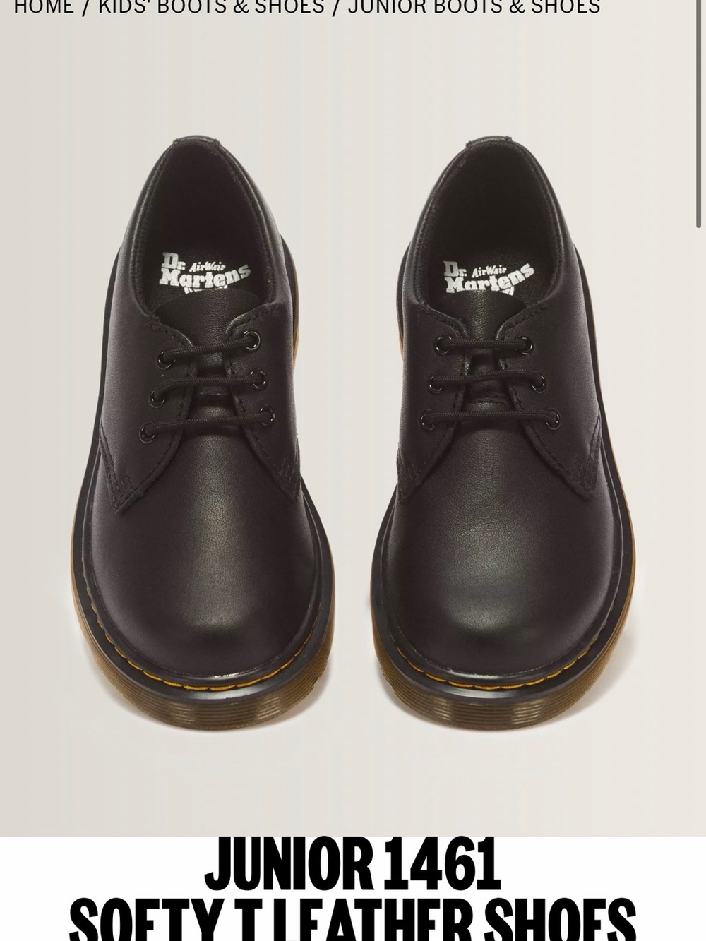 Dr. Martens Black Leather shoes